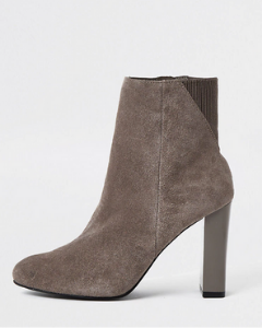 River Island Grey Heels