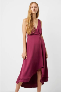 French Connection Pink Midi Dress