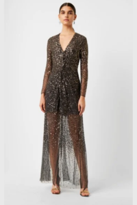 French Connection Sequin Maxi Dress