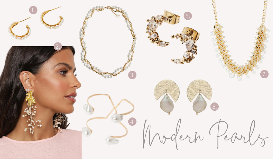 Accessory Trends Modern Pearls