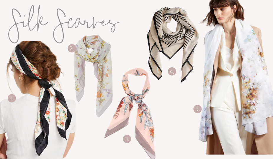 Accessory Trends Silk Scarves