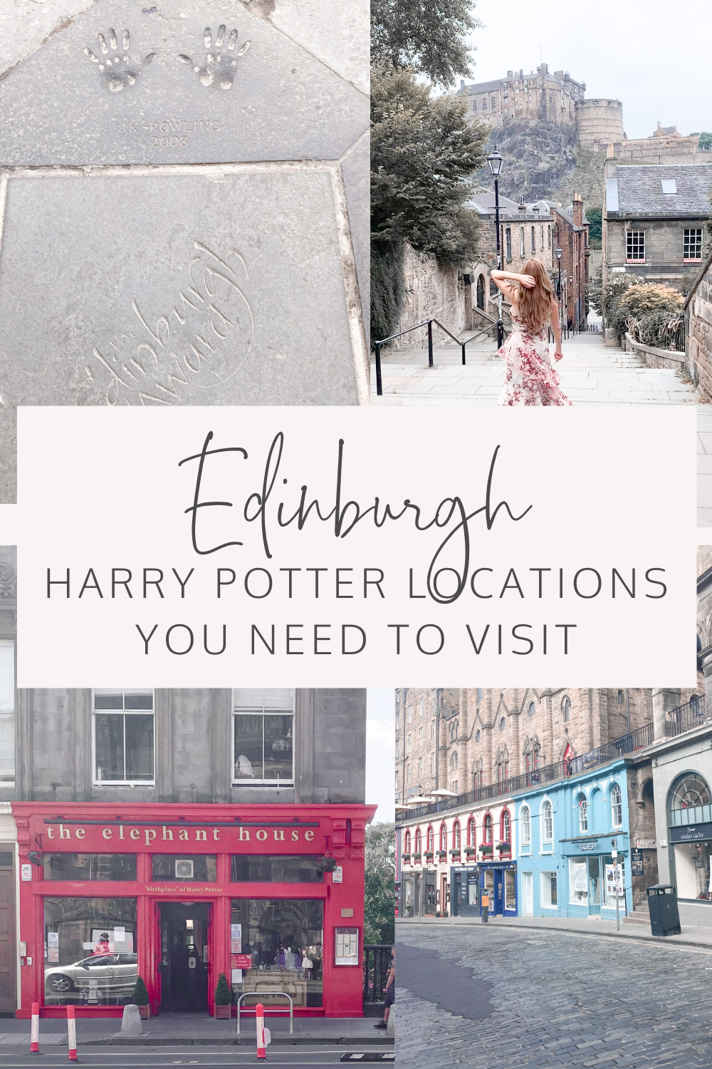 Edinburgh Harry Potter locations