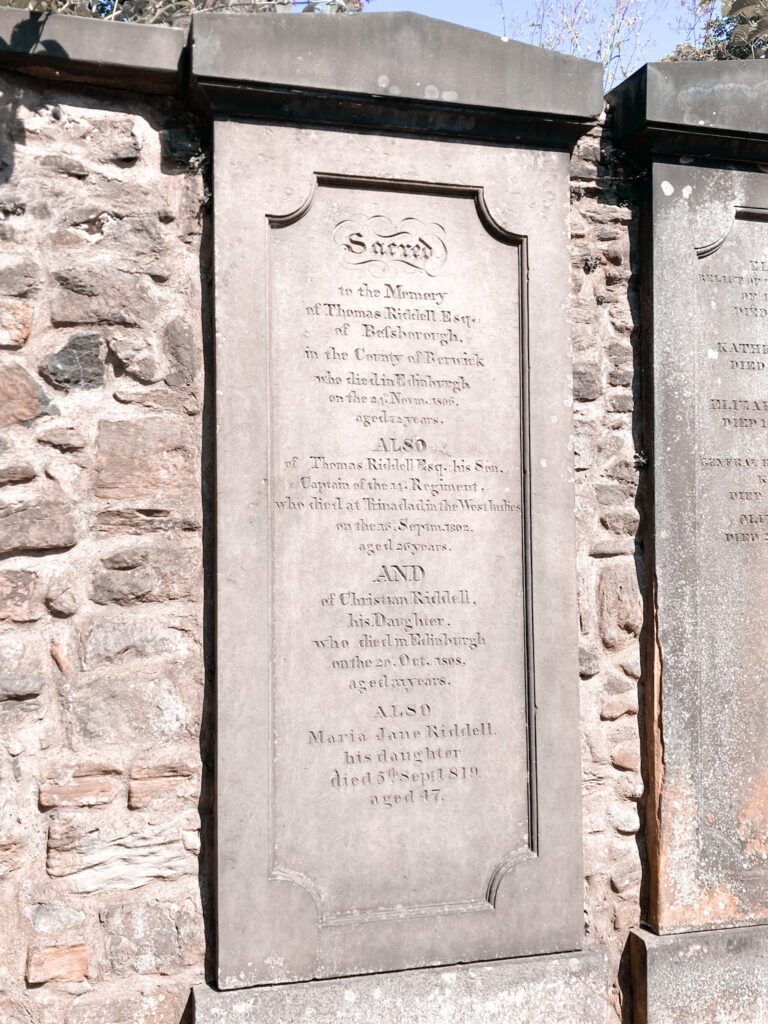 Greyfriar’s Kirkyard