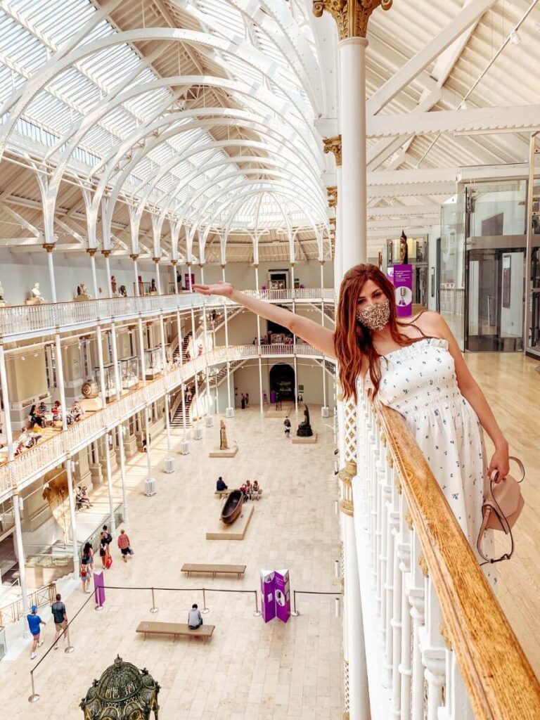 The National Museum of Scotland, a completely free thing to do in Edinburgh for families.