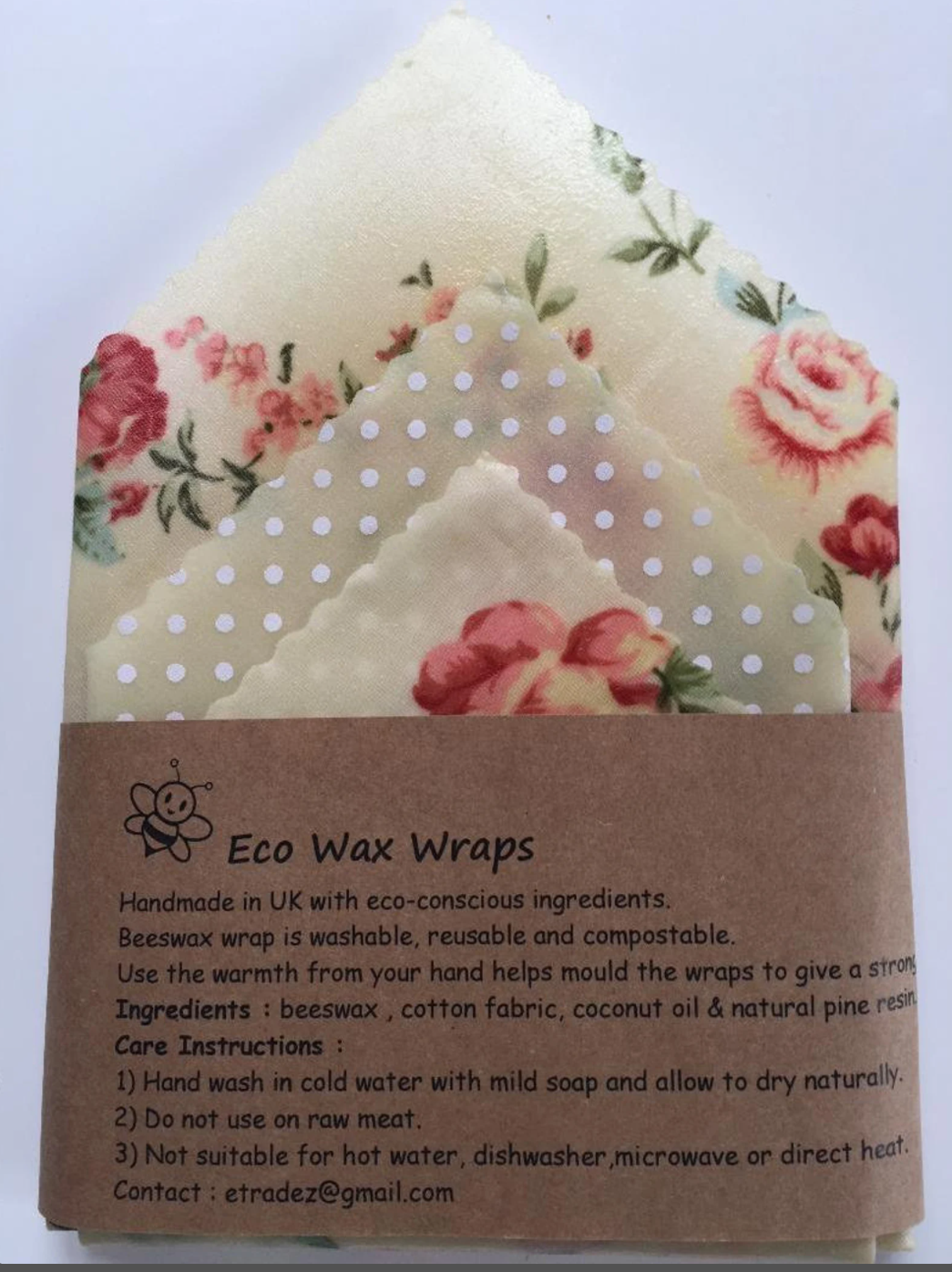 Floral Beeswax Wrap