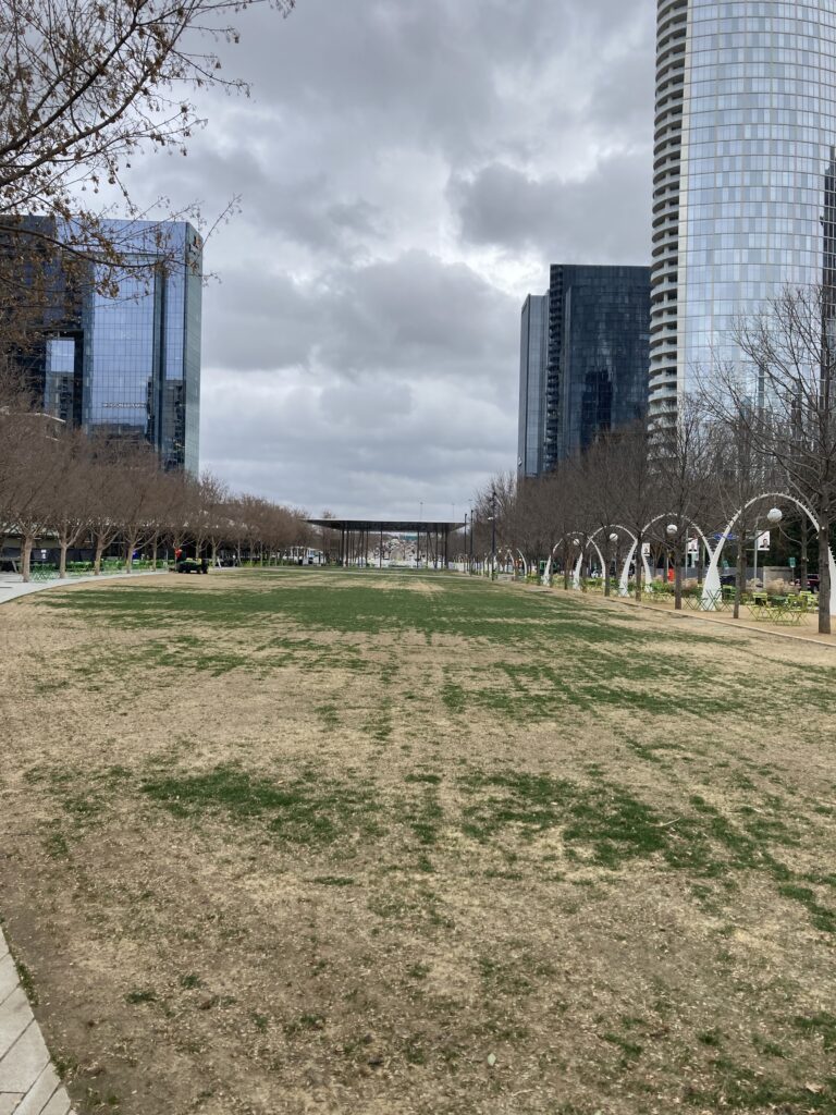 The Grass at Klyde Warren Park, a thing to do in Dallas with kids.