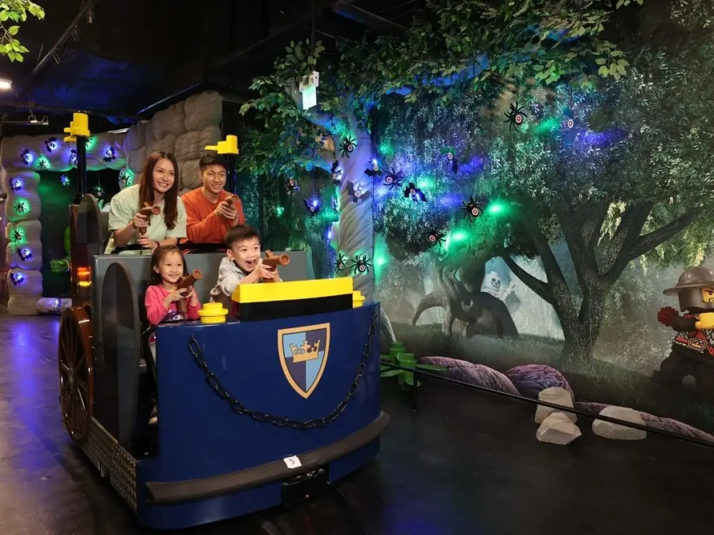 Rides at LEGOLAND Discovery Center Dallas, perfect for families to enjoy.