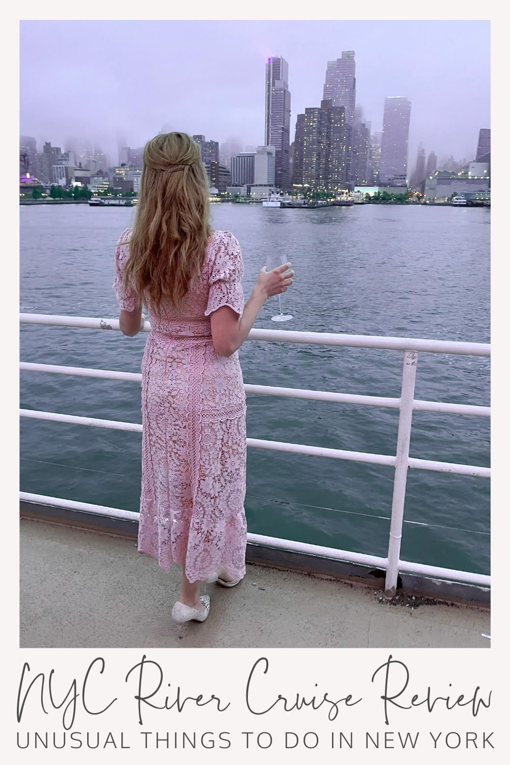 New York River Cruise - unusual things to do in nyc