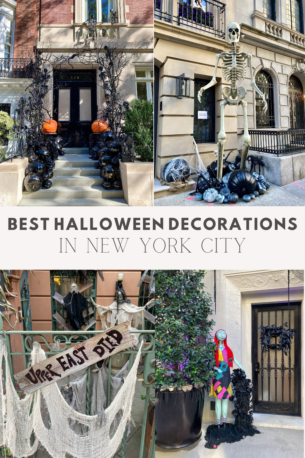 The Best Halloween Decorations in New York City