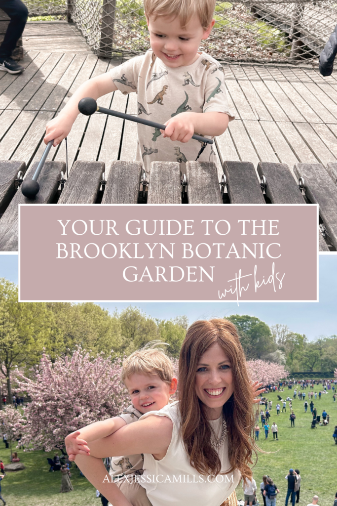 Brooklyn Botanic Garden with the kids