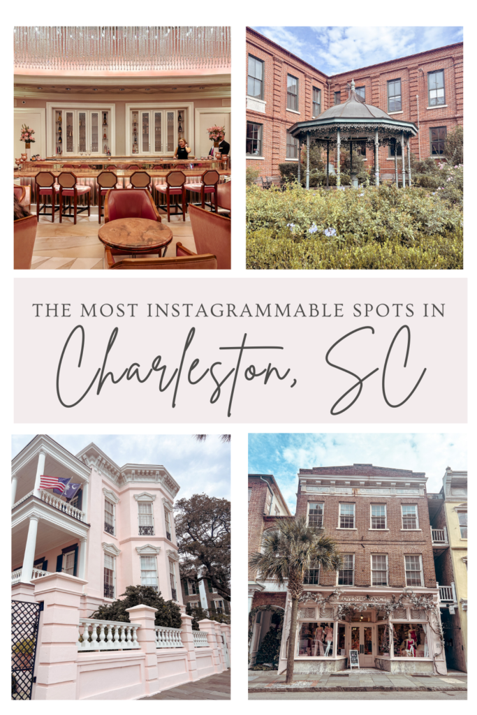 The Most Instagrammable spots in Charleston