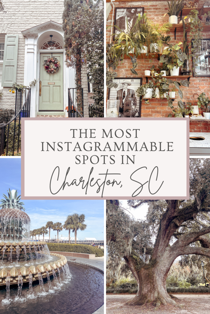 The Most Instagrammable spots in Charleston