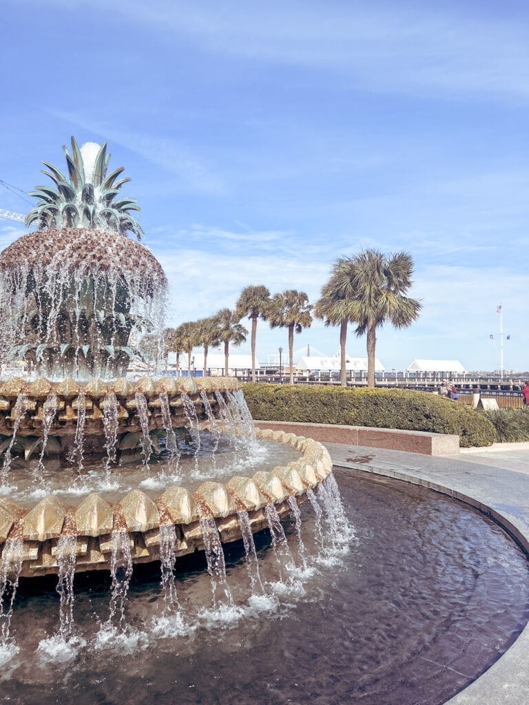 Waterfront Park Pineapple Fountain Charleston