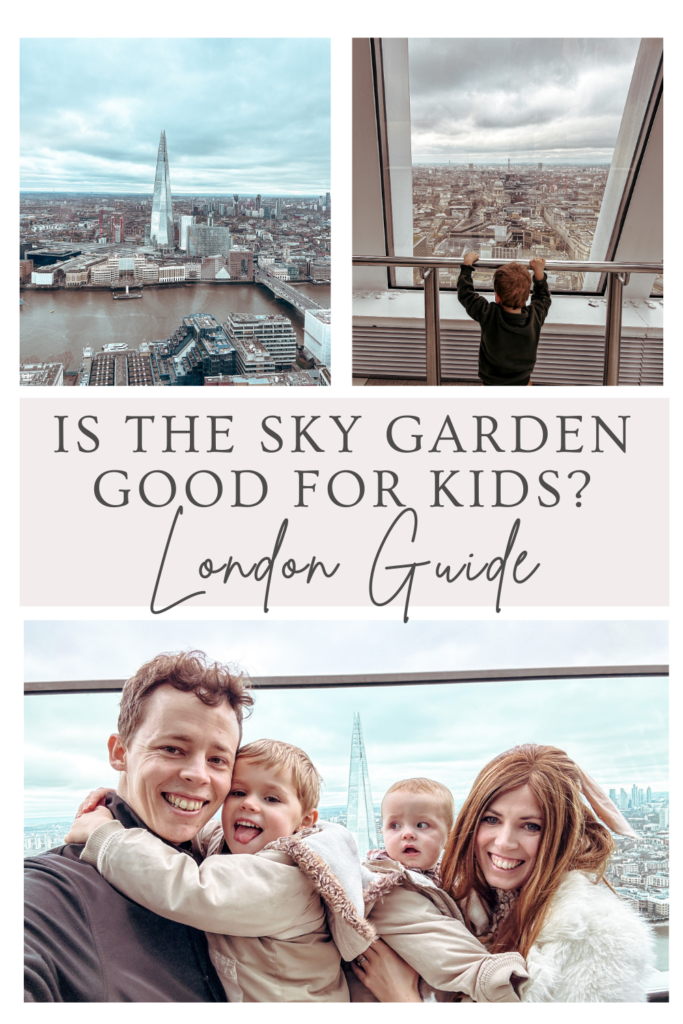 Is the Sky Garden good for kids? 