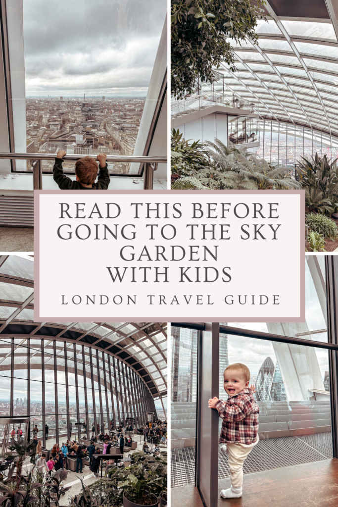 Is the Sky Garden good for kids? 