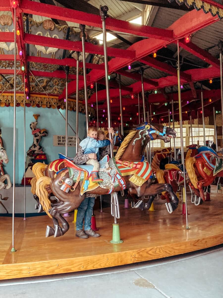 The Central Park Carousel - a favourite with children of all ages