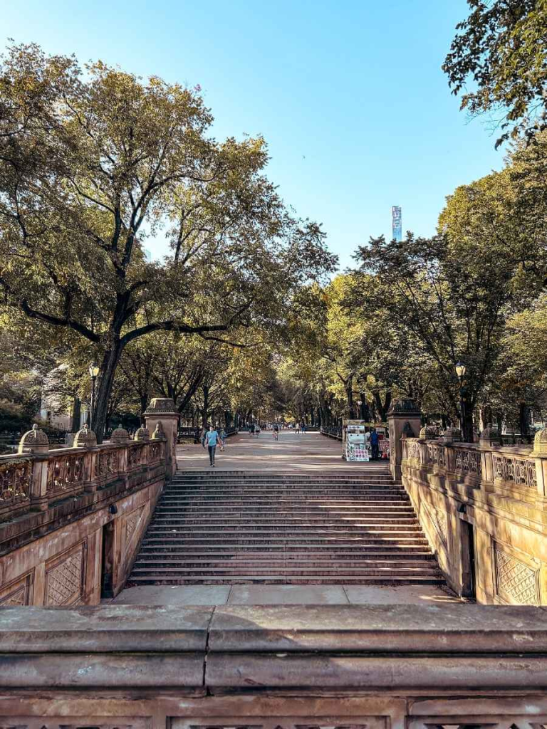 View of the Central Pall Mall, an iconic spot in the park for families to enjoy.