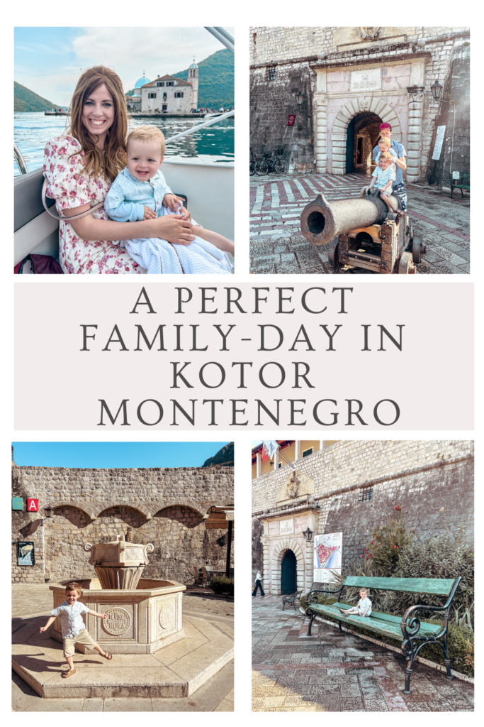 Kotor Montenegro with little kids