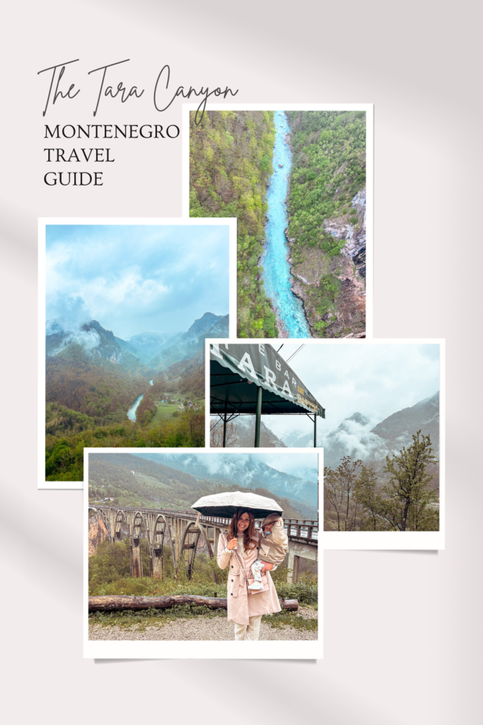 visiting the Tara Canyon in Montenegro