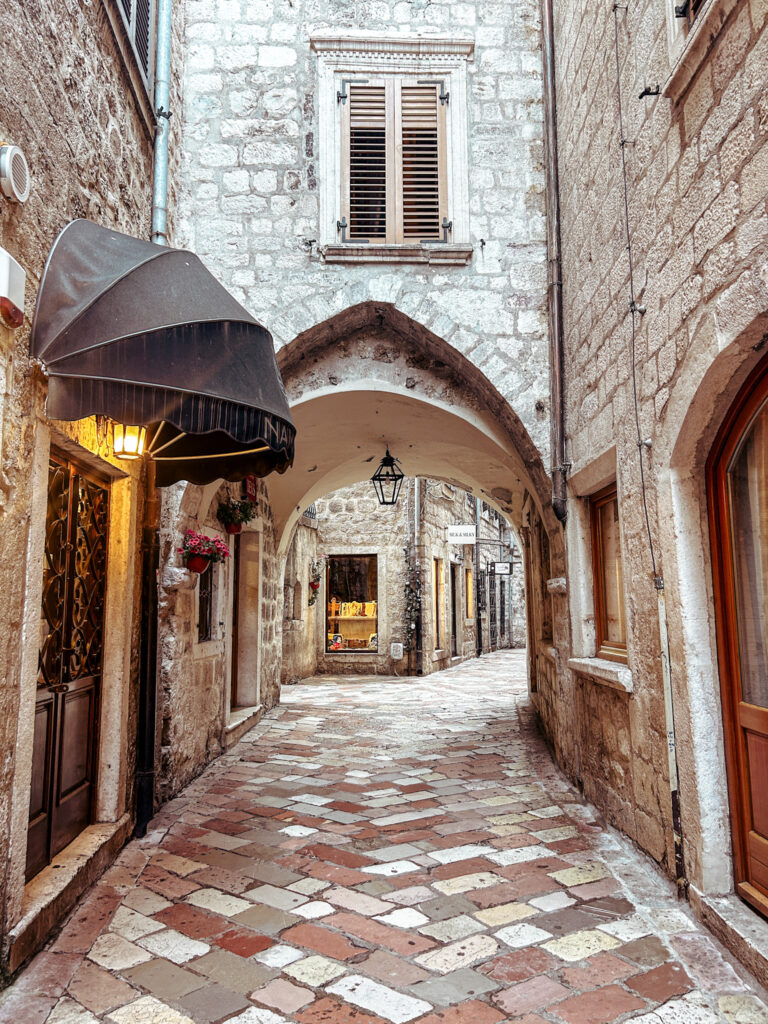 The Streets of Old Town Kotor