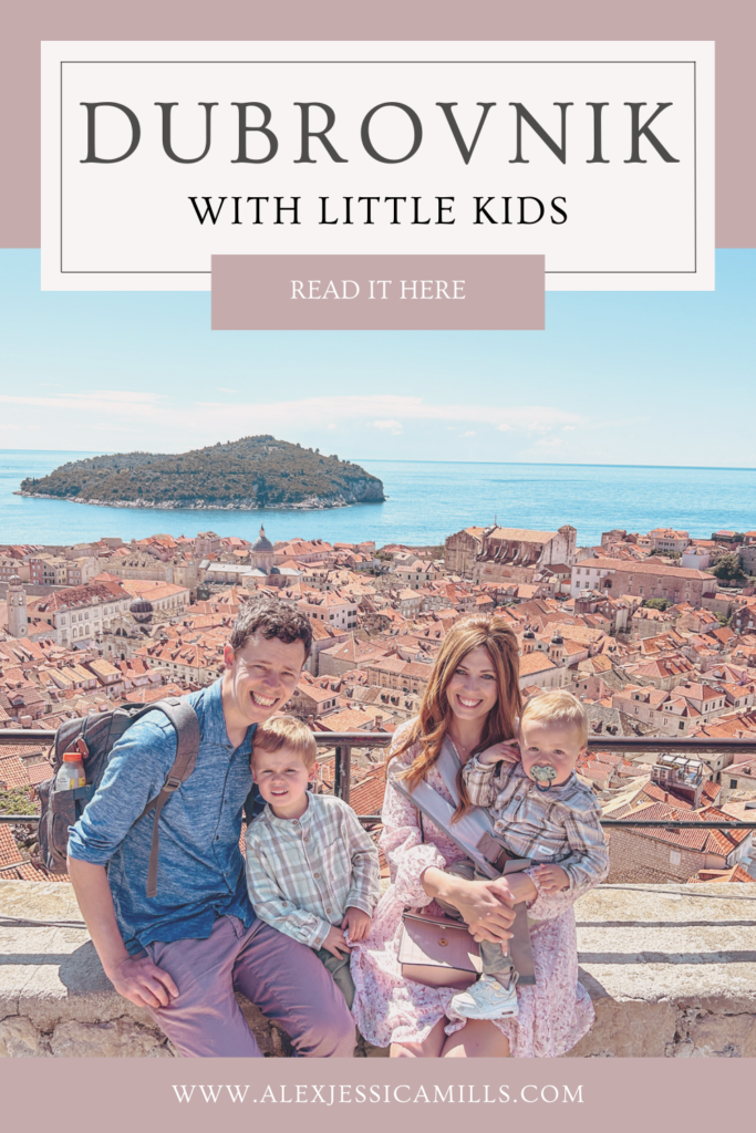 Dubrovnik with little kids