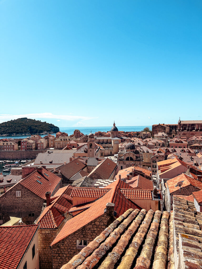 View from the Dubrovnik City Walls