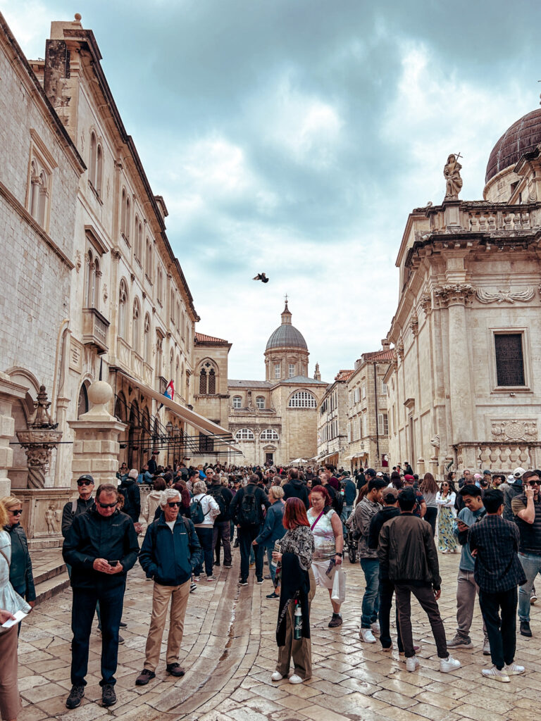 Crowds in Dubrovnik