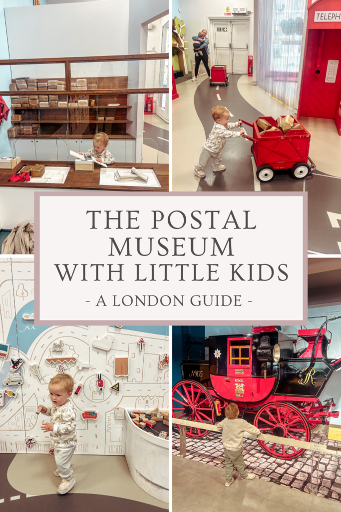 The Postal Museum in London with kids