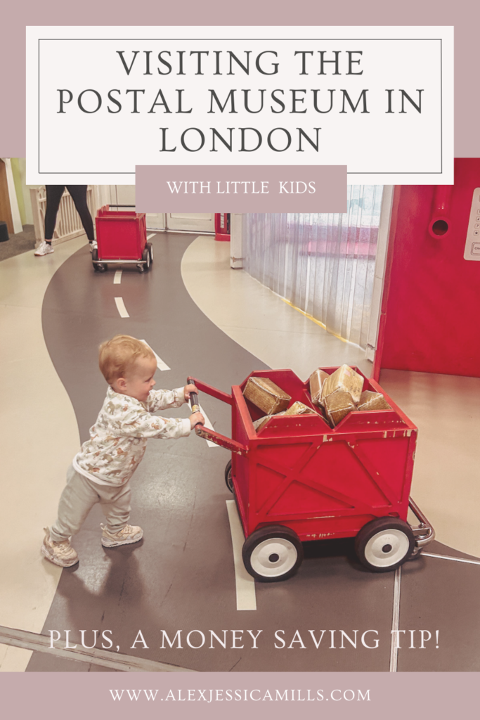 The Postal Museum in London with kids