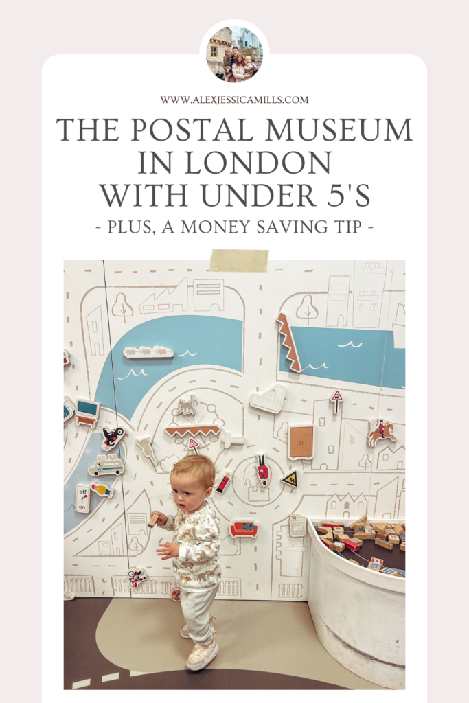 The Postal Museum in London with kids