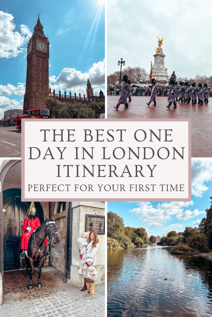 first time in London itinerary