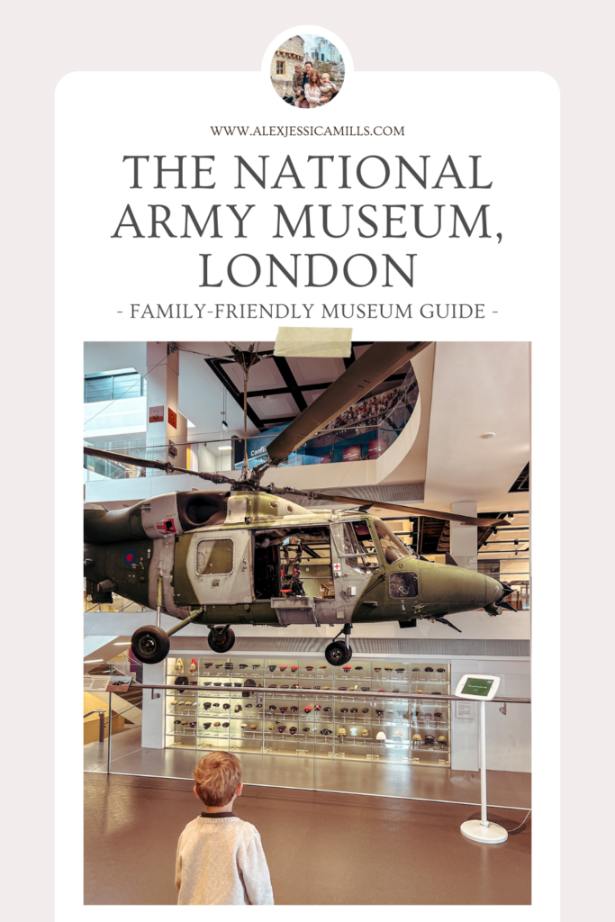 Review of the National Army Museum London - things to do in London with kids