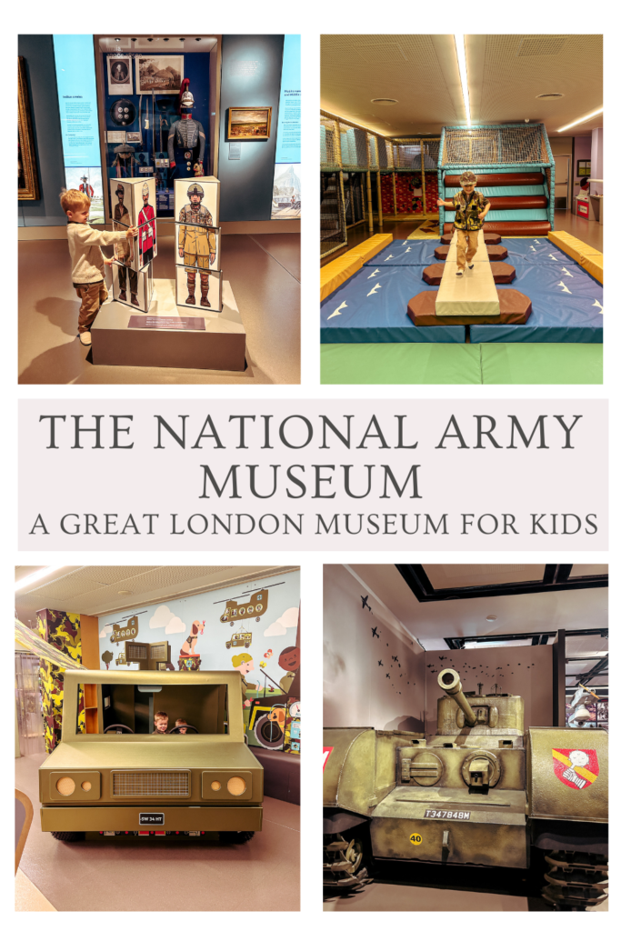 Review of the National Army Museum London - things to do in London with kids