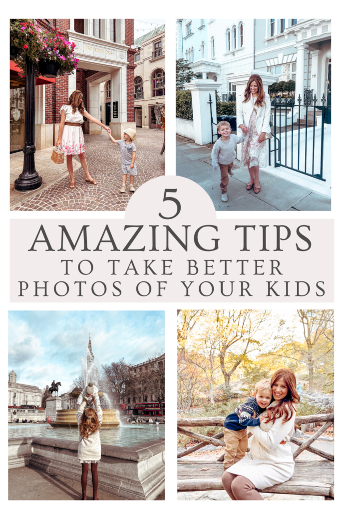 tips to take better photos of your children