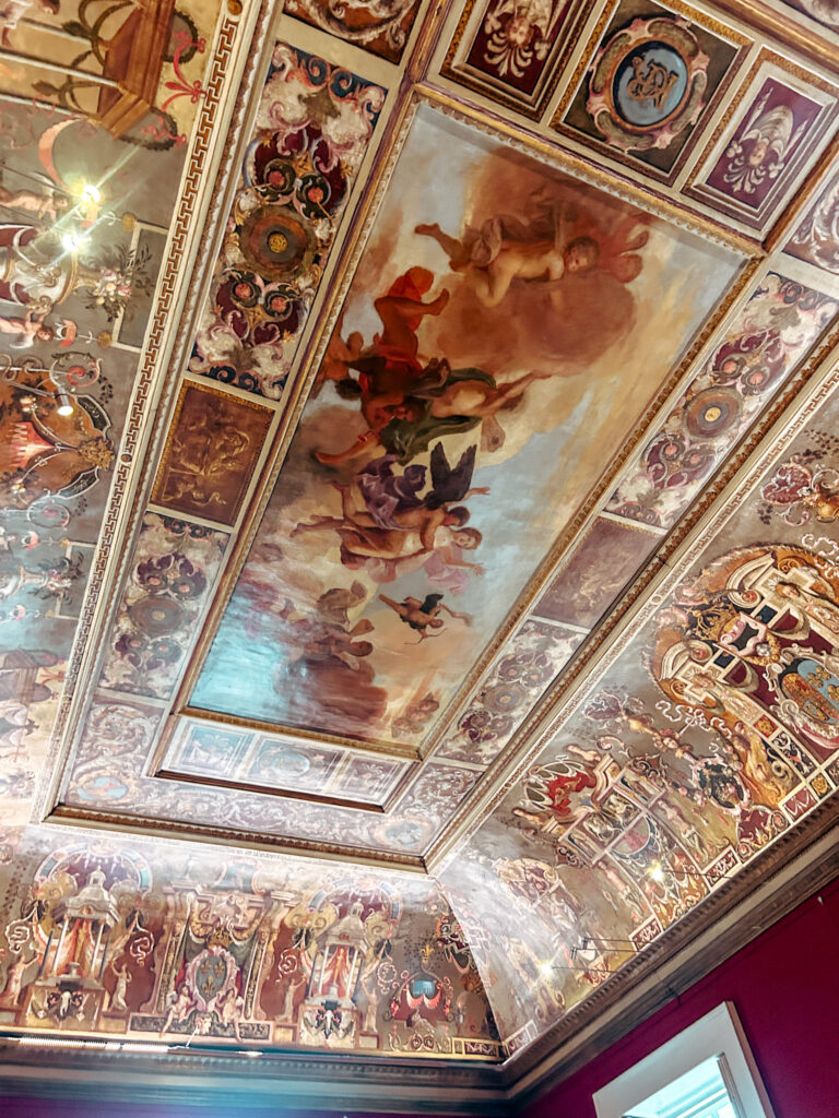 Painted Ceiling at the Queens House