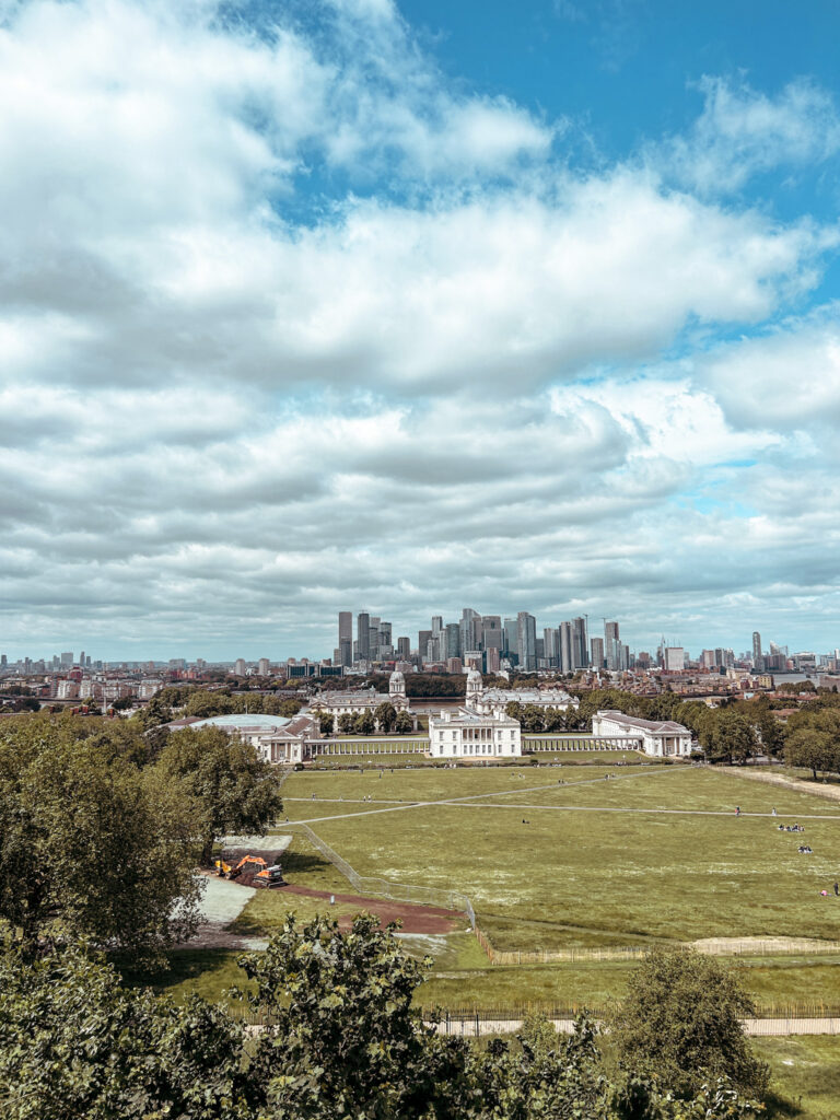 View of Greenwich Park London