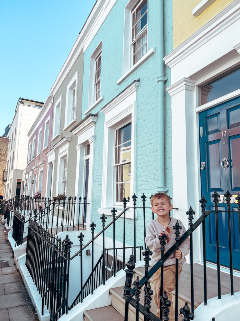 Colourful Houses Notting Hill