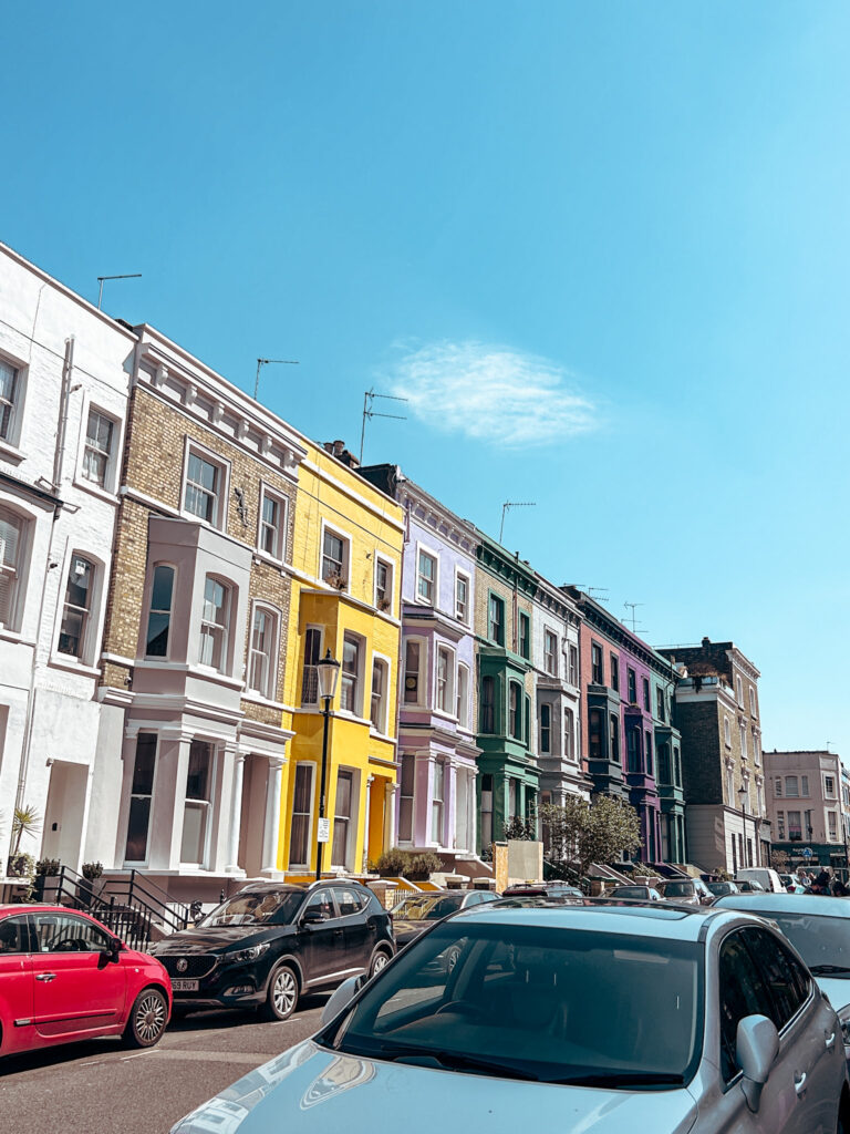 Colourful Houses Notting Hill