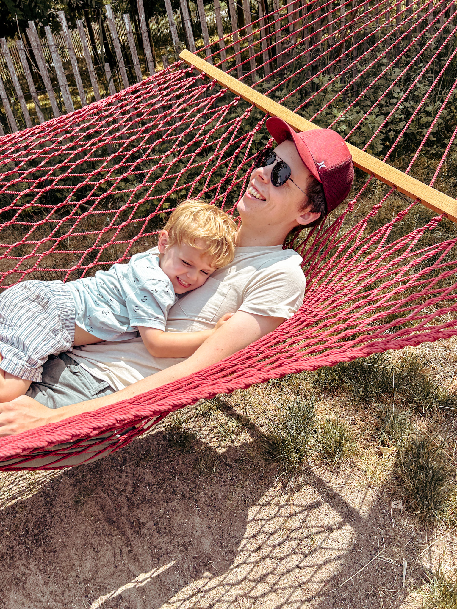 Relaxing in Hammocks