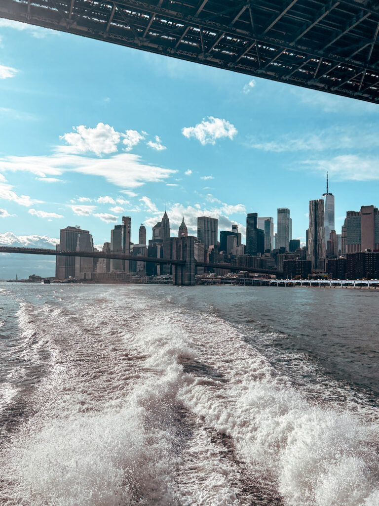 views from the NYC Ferry