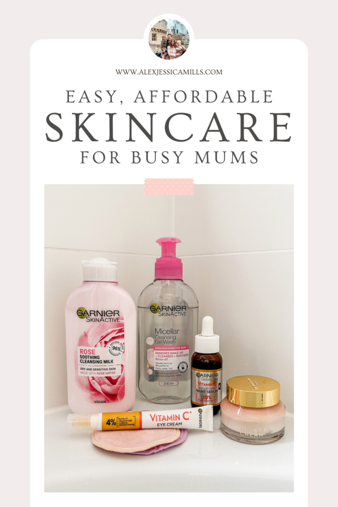 Affordable skincare routine for mums