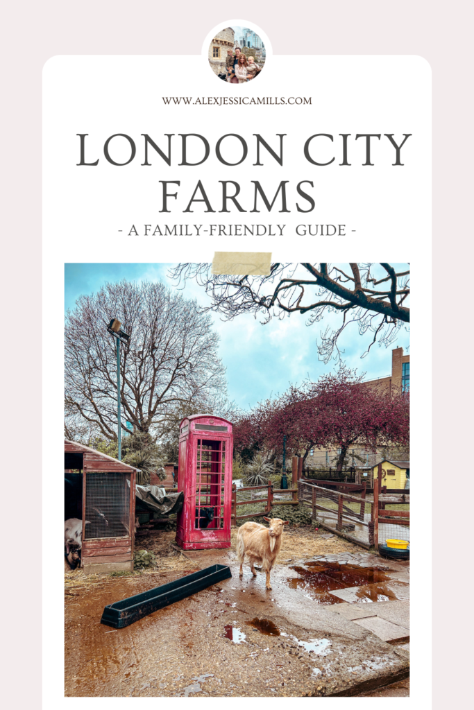 London City farms guide for families