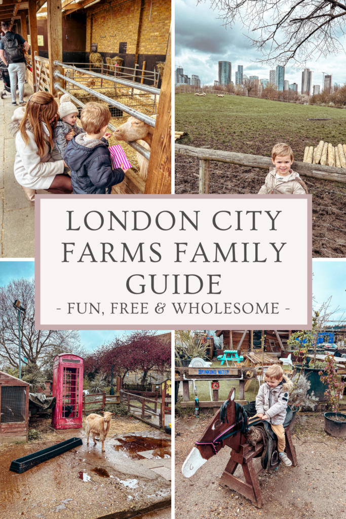 London City farms guide for families