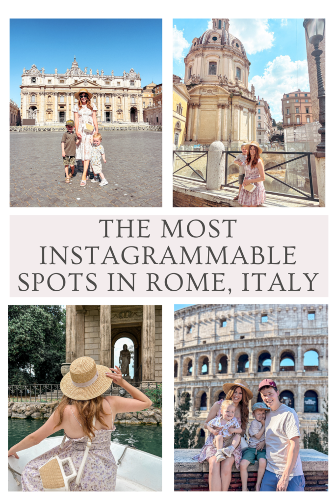 the most Instagrammable spots in Rome