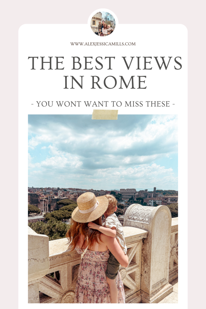 where to find the best views in Rome