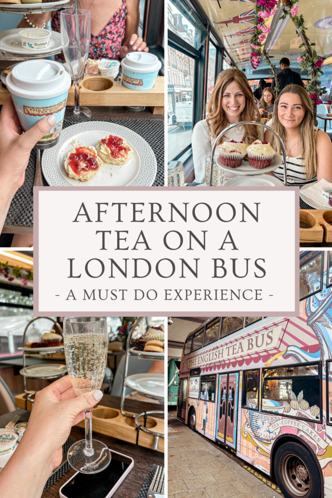 Afternoon Tea on a London Bus