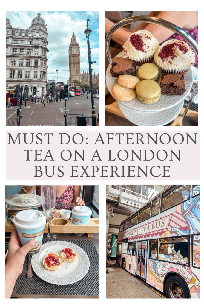 Afternoon Tea on a London Bus