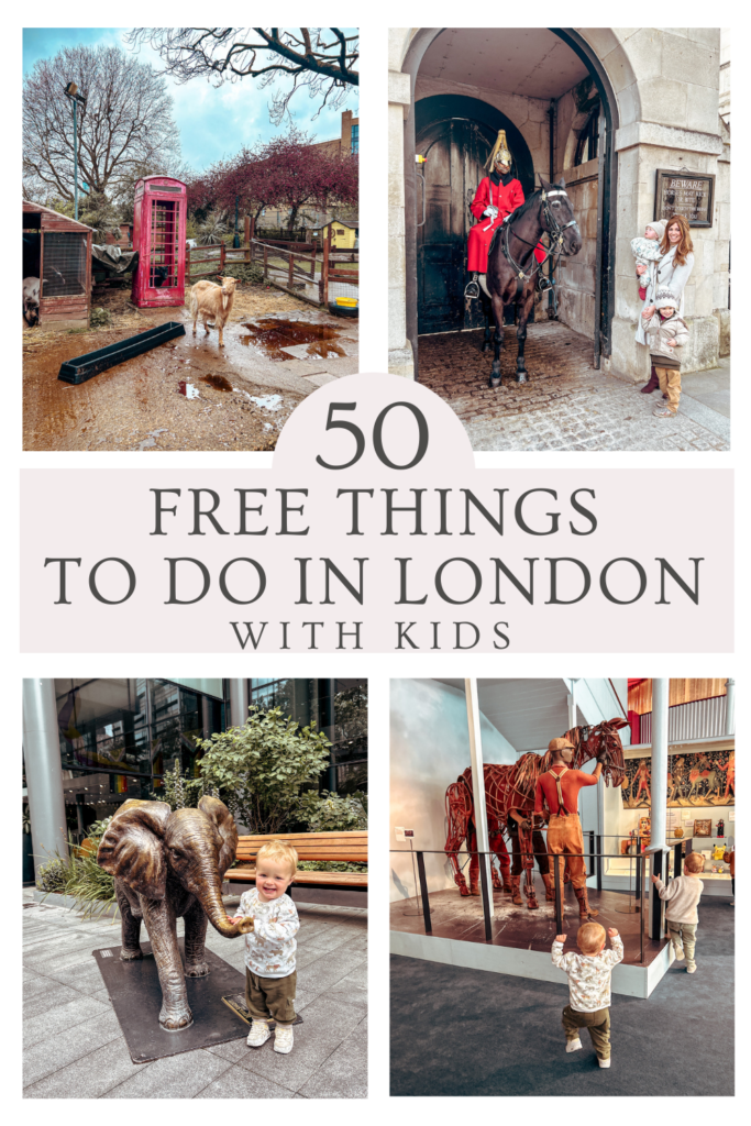 free things to do in London with kids