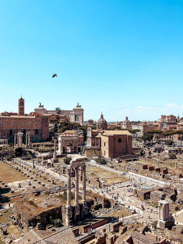 Views over The Roman Forum