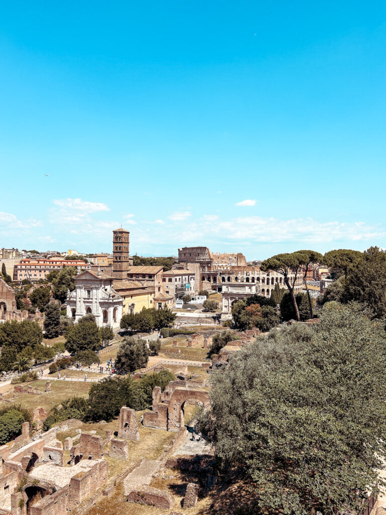 Views over The Roman Forum